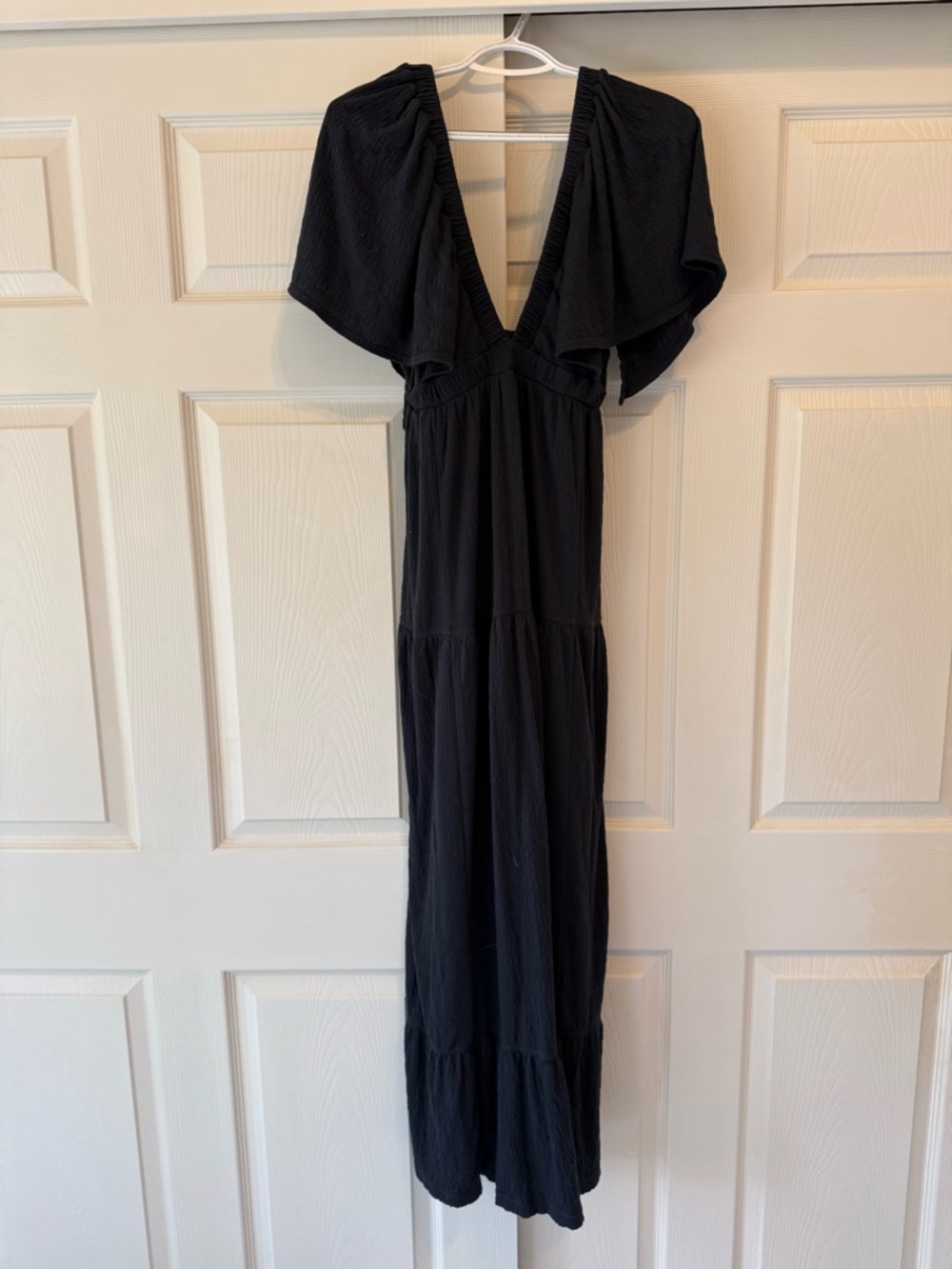 Free People La La Maxi Dress in black, size small - Picture 3 of 3